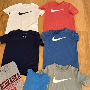 Boys Bundle shirts Nike, Champion, Under Armour, J Crew and Gap